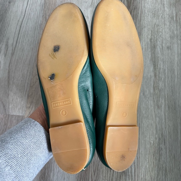 Everlane Day Glove Flats Ivy Green - Picture 6 of 7